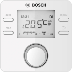 Bosch CR100 Kablolu Dijital Oda Termostatı | Modülasyonlu ve Programlanabilir