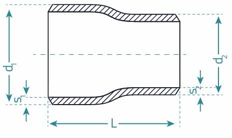 ERG Konsantrik Patent Redüksiyon Ölçüleri