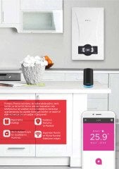 Eca Proteus Premix 24 kW - A Enerji Sınıfı, 16 Emniyet Sistemi, Tam Yoğuşmalı Kombi