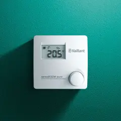Vaillant VRT 50/2 sensoROOM Pure Oda Termostatı | Modülasyonlu ve Dijital Ekranlı
