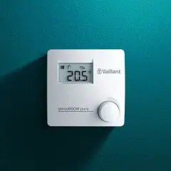 Vaillant VRT 50/2 sensoROOM Pure Oda Termostatı | Modülasyonlu ve Dijital Ekranlı
