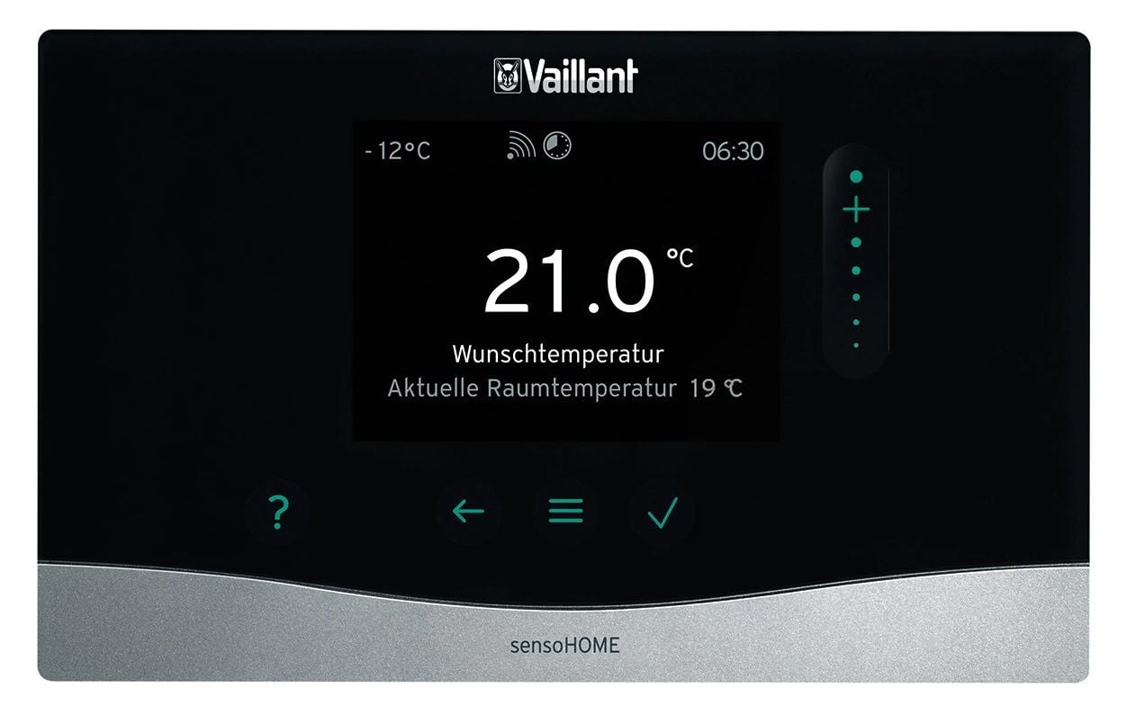 Vaillant VRT 380 F sensoHOME Modülasyonlu Programlanabilir Kablosuz Oda Termostatı
