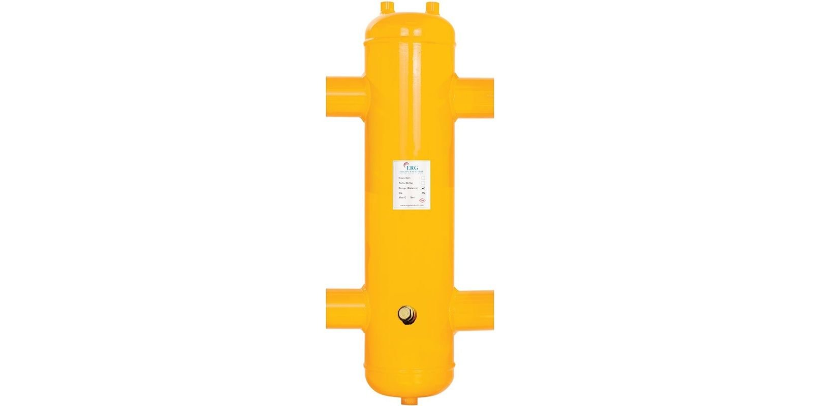 ERG Manyetik Paket Denge Kabı 6″ Dişli 872 kW (Hava ve Tortu Pislik Ayırıcılı)