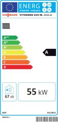 Viessmann Vitodens 200-W 60 kW Vitotronic 100 Duvar Tipi Yoğuşmalı Kazan