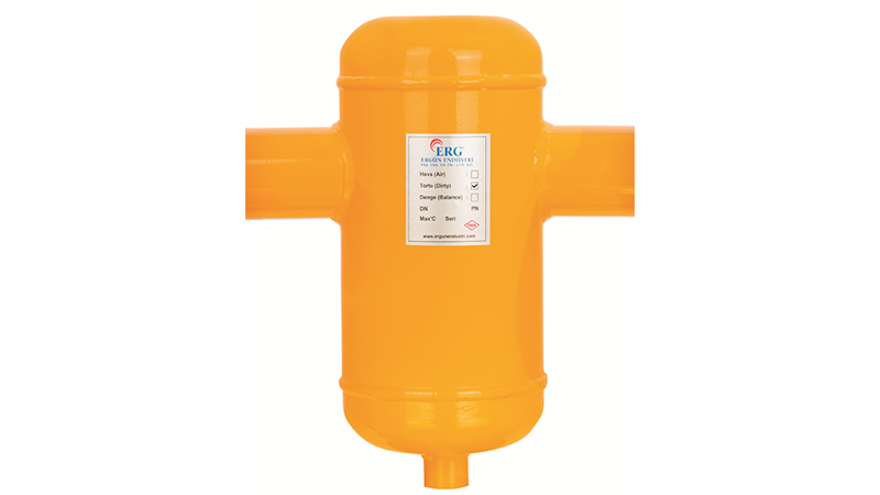ERG Tortu ve Pislik Ayırıcı 11/2″ Dişli (114,3 mm Tank Çapı)
