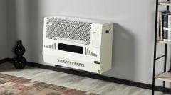 Fujiyama FHS 9000 KFC – 7,5 kW Klasik Fanlı Camlı Doğalgaz Sobası