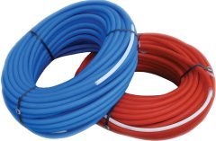 Dizayn PEX-B 16*2 Kılıflı Mobil ve Yerden Isıtma Borusu 100 Metre Kırmızı