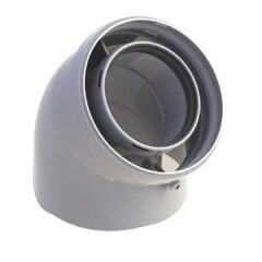 Demirdöküm 45 Derece Orijinal Baca Dirseği