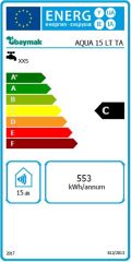 Baymak TA 15 - Kompakt Tasarım, Korozyona Karşı Korumalı, 15 LT Tezgah Altı Termosifon