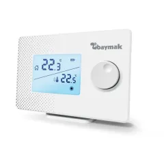 Baymak Logi S Kablosuz Oda Termostatı | On-Off Dijital Ekranlı