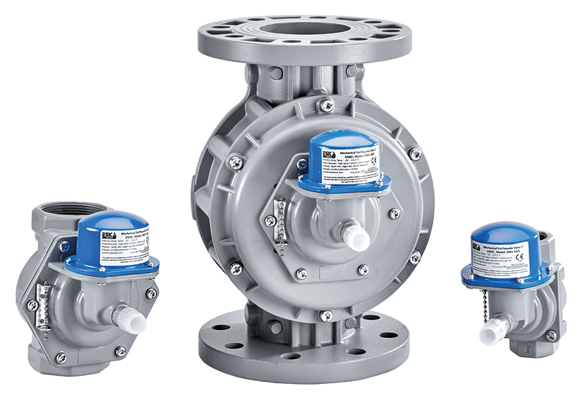 Eska EMV Serisi 2 1/2'' Flanşlı Mekanik Deprem Vanası