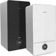 Bosch Condens 7000i W - 30/35 kW Titanyum Cam Ön Panel, Tam Yoğuşmalı Kombi