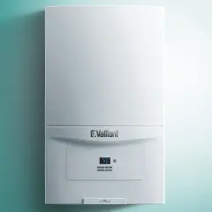Vaillant ecoTEC Pure VUW 236/7-2 kombi yeşil duvarda önden görünüm