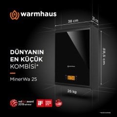 Warmhaus Minerwa 25 kW (20.000 Kcal) Yoğuşmalı Kombi