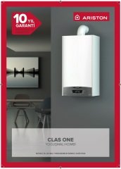 Ariston Clas One 24 - XtraTech Isı Eşanjörü, 1/7 Modülasyon, Yoğuşmalı Kombi