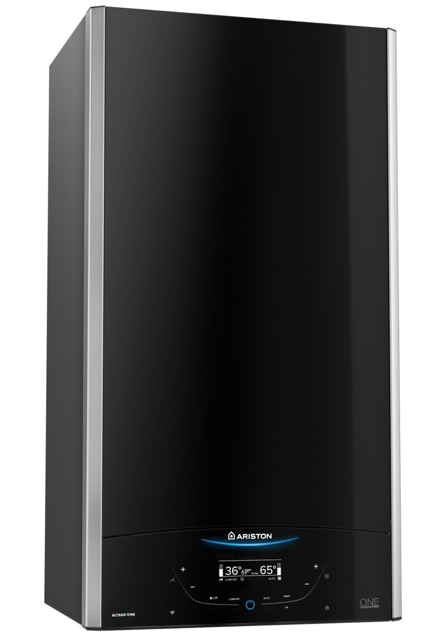Ariston Alteas One Net 24 - Cam Ön Panelli, 1/10 Modülasyon, Dokunmatik Yoğuşmalı Kombi
