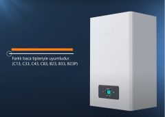 Dizayn Doru 28 kW Tam Yoğuşmalı Kombi