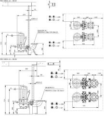 Wilo Rexa PRO V06DA-224 DN65 Trifaze Atık Su Dalgıç Pompa