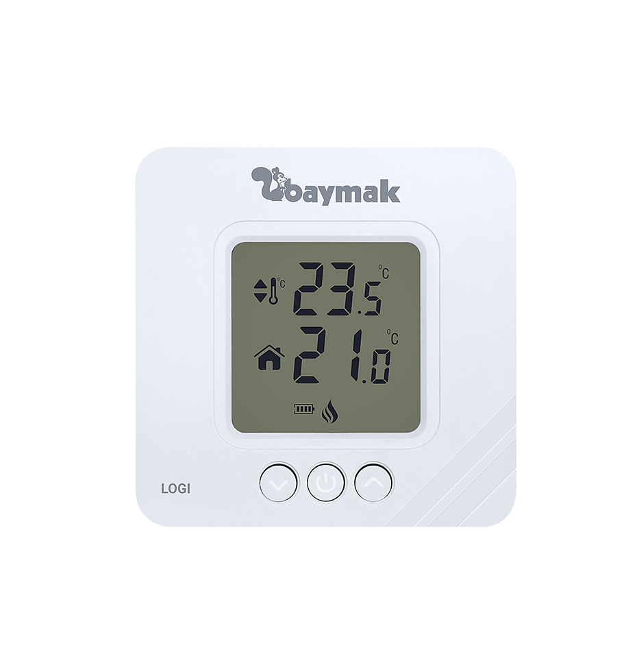 Baymak Logi Kablosuz Dijital Oda Termostatı