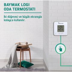Baymak Logi Kablosuz Dijital Oda Termostatı
