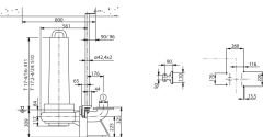 Wilo FA 10.82-230E + T 17.2-4/24H Ex Atık Su Dalgıç Pompası