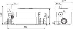Wilo HiDrainLift 3-24 0.25 kW 4 Lt. Atık Su Tahliye Cihazı