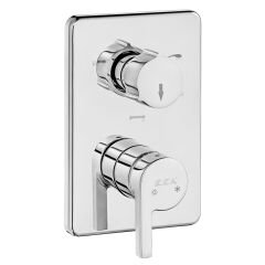 Eca 102167301H-K Icon Ankastre Banyo Bataryası Sıva Üstü Grubu