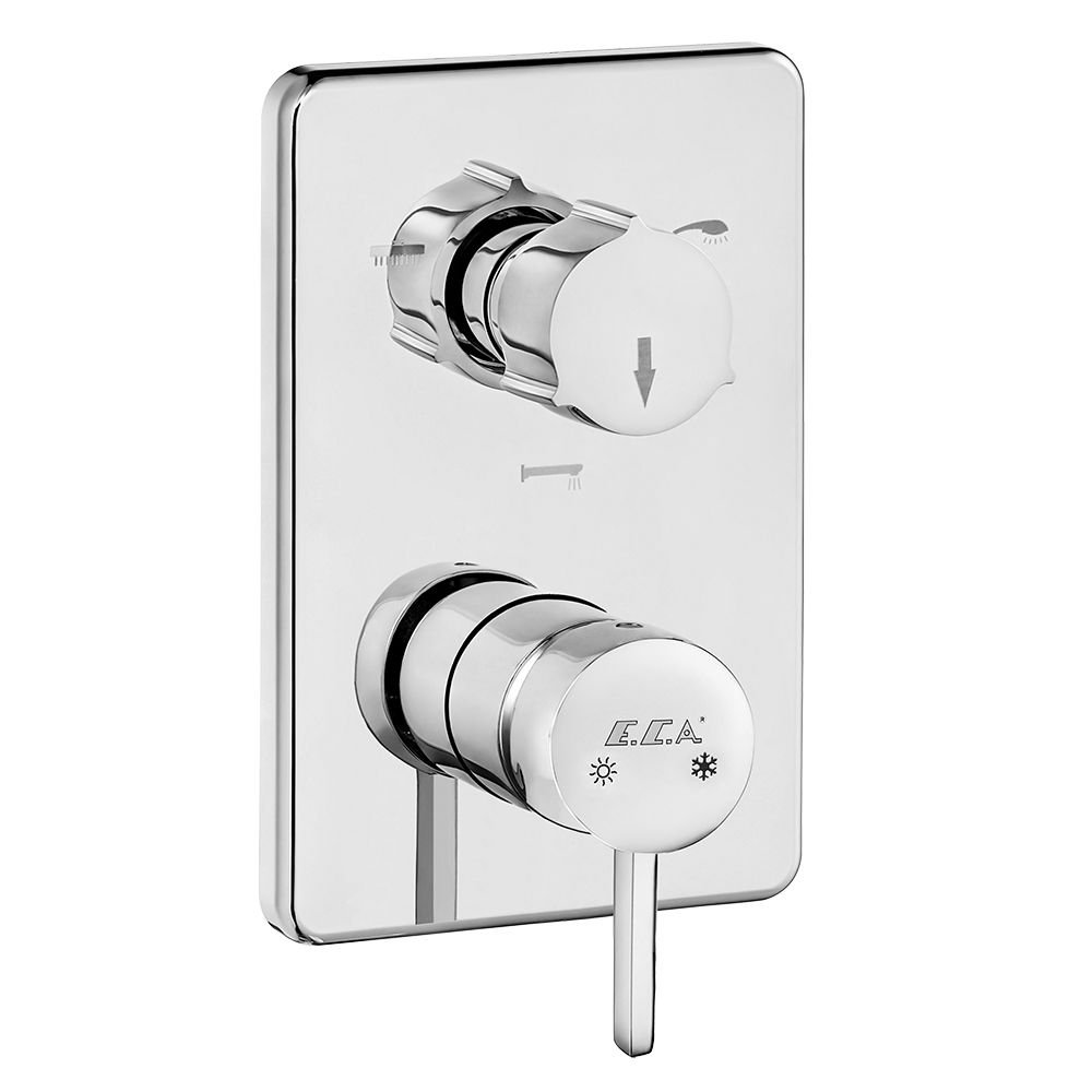 Eca 102167302H-K Purity Ankastre Banyo Bataryası Sıva Üstü Grubu