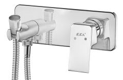 Eca 102167005-KP Tiera Ankastre Taharet Shut-Off Bataryası Perlatörlü Sıva Üstü Grubu