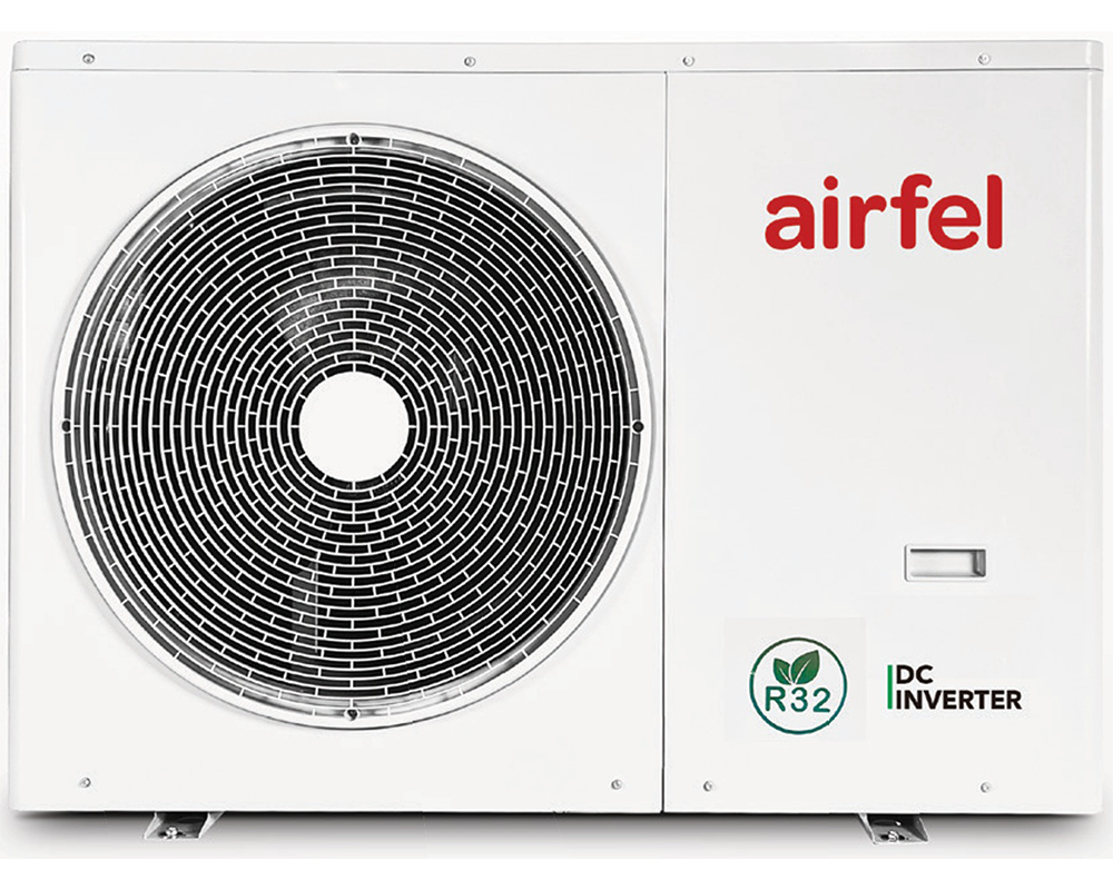 Airfel Airpro 10 kW Havadan Suya Monoblok Isı Pompası (Monofaze)