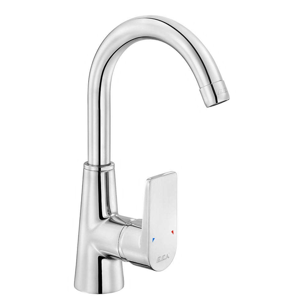 Eca 102188118 Dalia Kuğu Borulu Lavabo Bataryası