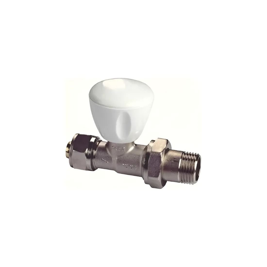 Eca 602120722 RV3 Pex 1/2 Düz Radyatör Vanası (Ø16x2 mm)
