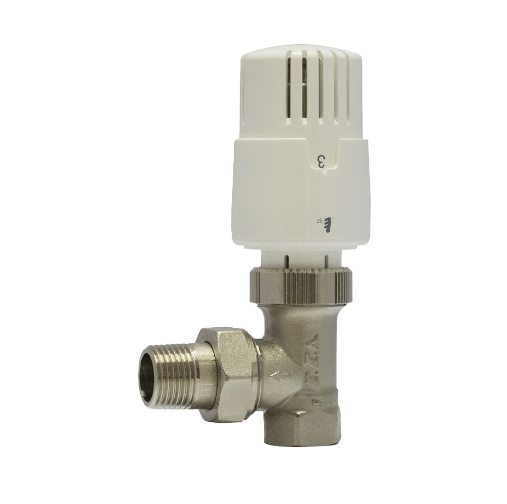 Eca 602120755 TRV4 1/2 Termostatik Köşe Radyatör Vanası