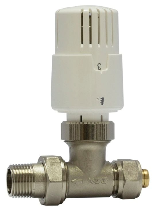 Eca 602120779 TRV4 Pex 1/2 Termostatik Düz Radyatör Vanası