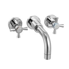 Eca 102106029 Quadrille Aplike Ankastre Lavabo Bataryası