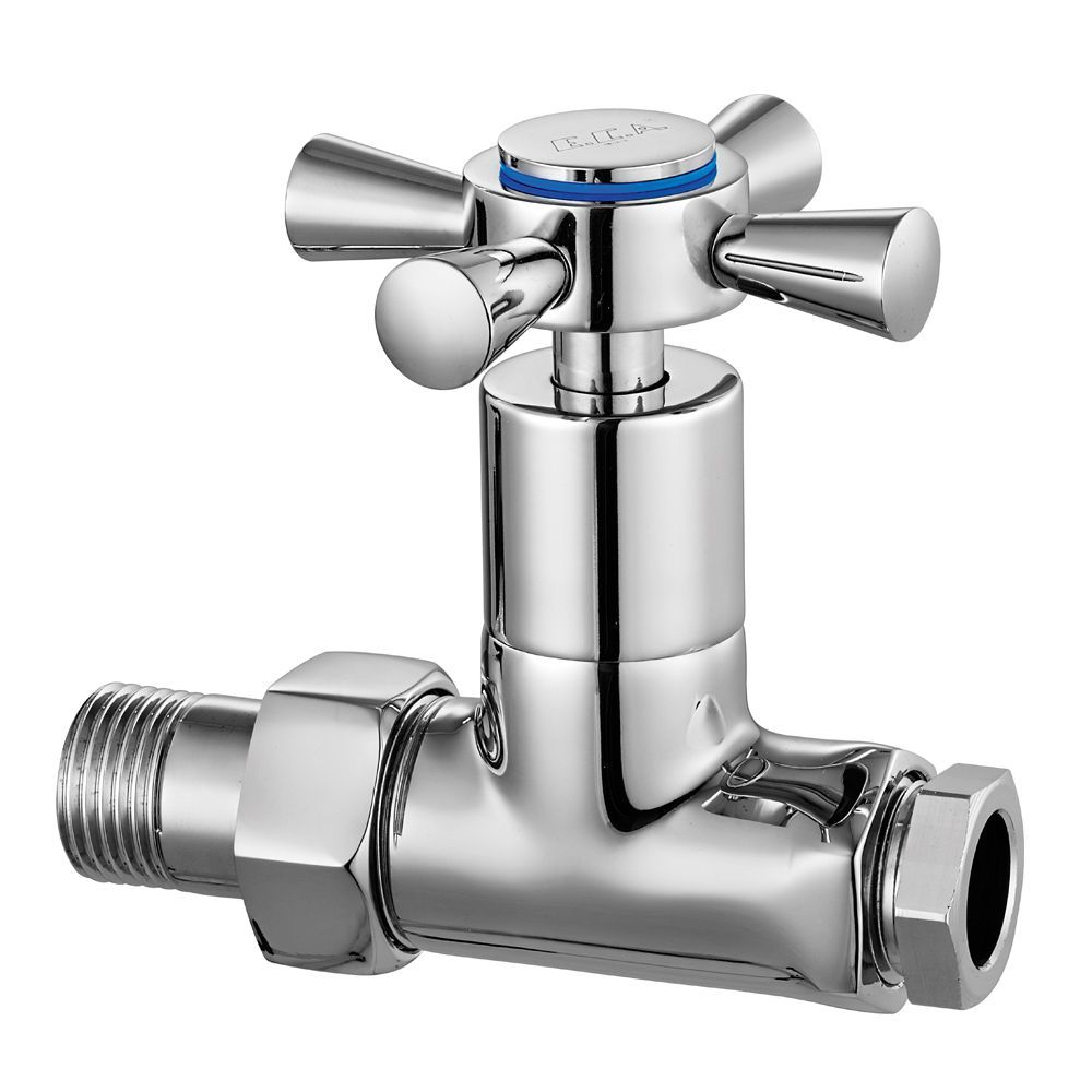 Eca 402120005 Quadrille Köşe Radyatör Vanası G 1/2''