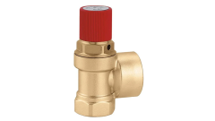 Caleffi 530640 Dişi Bağlantı 1” x 1 1/4” Membranlı 4 Bar Emniyet Ventili