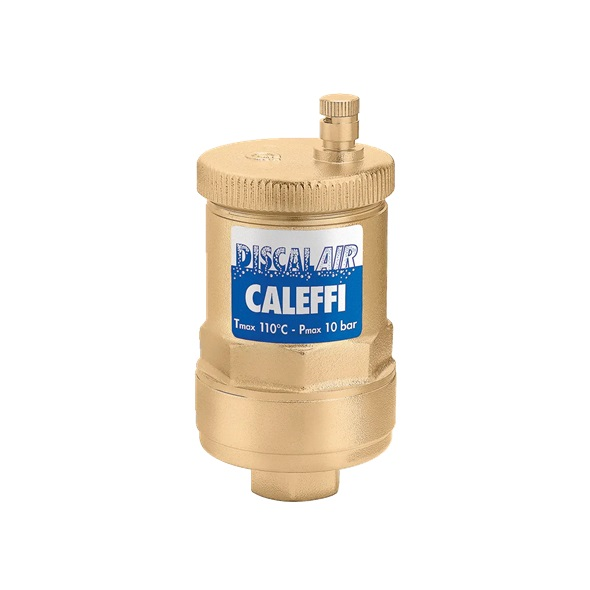 Caleffi 551004 DISCALAIR 1/2'' Yüksek Performanslı Otomatik Hava Purjörü