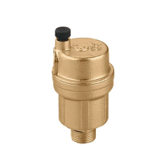 Caleffi 502630 Dikey Tahliyeli 3/8” Erkek Bağlantı Otomatik Hava Purjörü