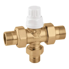 Caleffi 677060 3 Yollu 1'' Zon Kontrol Vanası