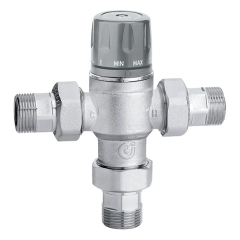 Caleffi 521816 Ayarlanabilir Başlıklı 1'' M Termostatik Karışım Vanası