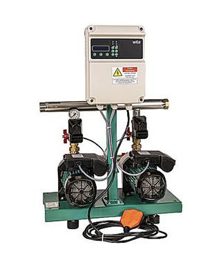 Wilo COE2-Medana CH1-L.406-1 Yatay Tip İki Pompalı Paket Hidrofor
