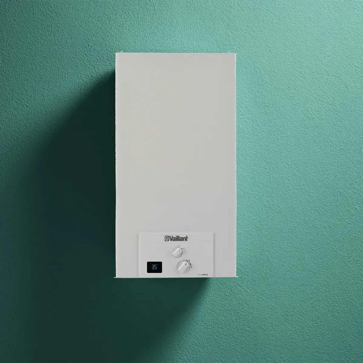 Vaillant turboMAG 125/1 12 Litre Hermetik Şofben | %83 Verim, A Sınıfı Enerji