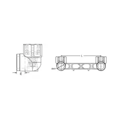 Formül PN25 PPRC 25 x 1/2″ Dişi Çiftli Batarya Bağlantısı