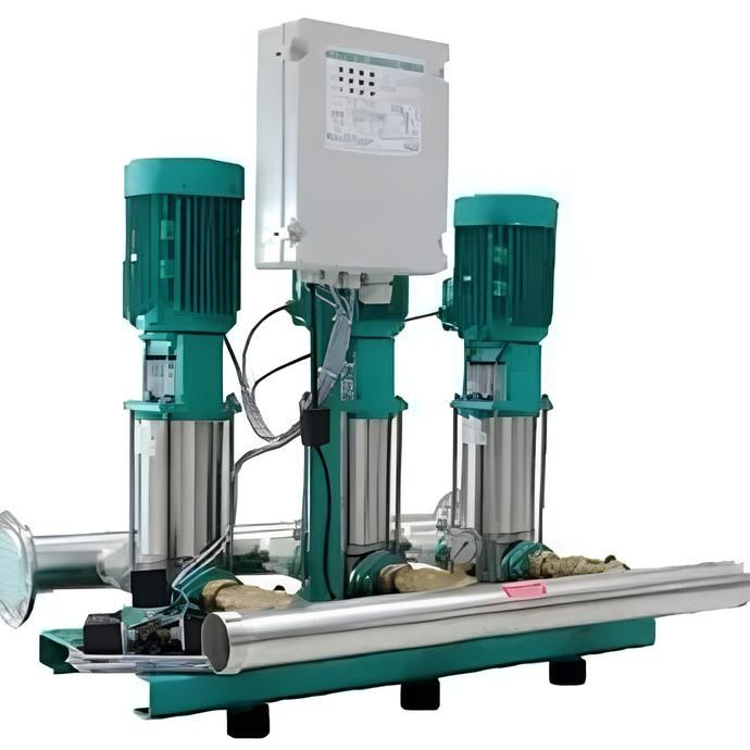 Wilo COE3-MVIS210 Üç Pompalı Dikey Tip Sessiz Paket Hidrofor