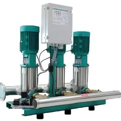 Wilo COE3-MVIS210 Üç Pompalı Dikey Tip Sessiz Paket Hidrofor