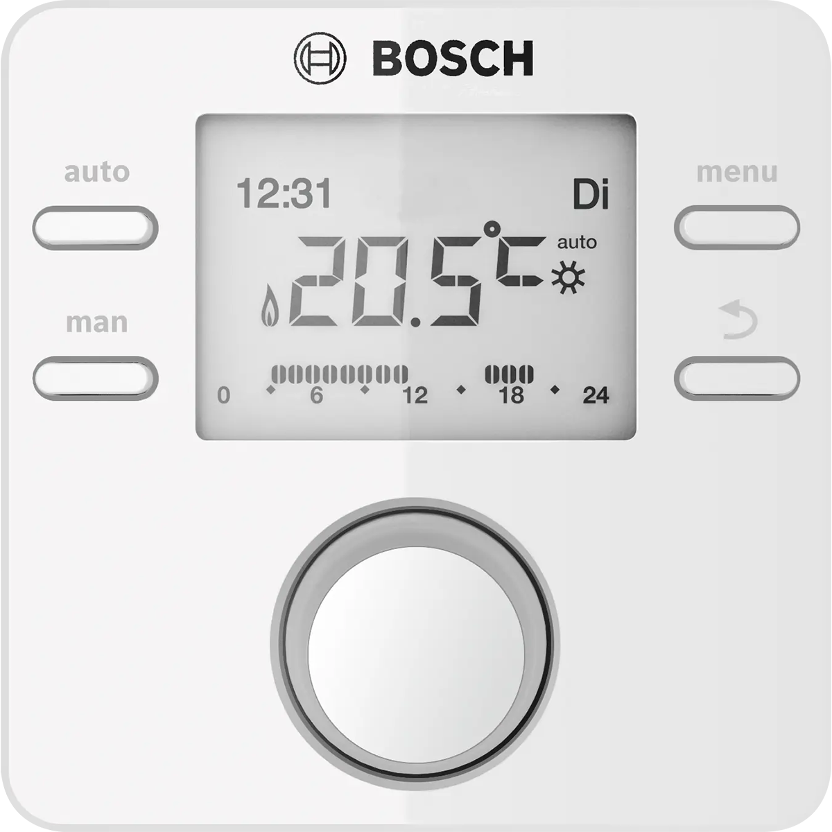 Bosch CR100 Kablolu Dijital Oda Termostatı | Modülasyonlu ve Programlanabilir