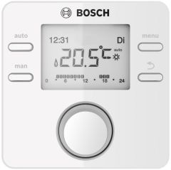 Bosch CR100 Modülasyonlu Programlanabilir Kablolu Dijital Oda Termostatı 7738111056