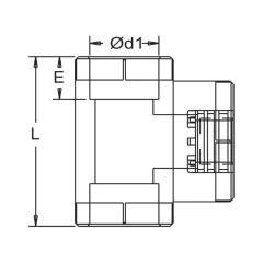 Formül PN25 PPRC 32 x 1″ İç Dişli Te